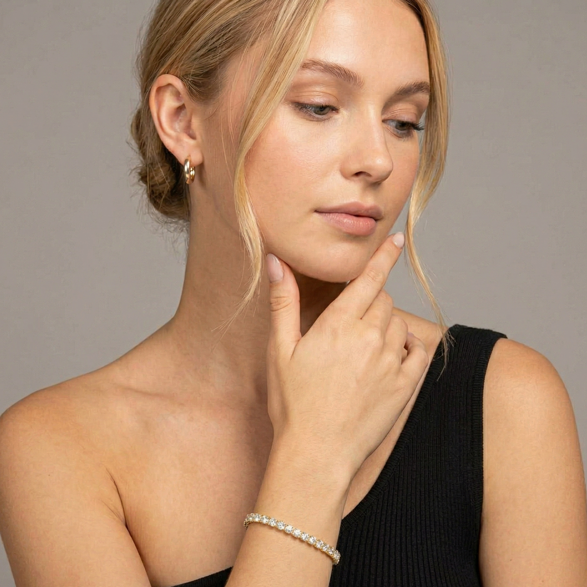 Amora Tennis Bracelet