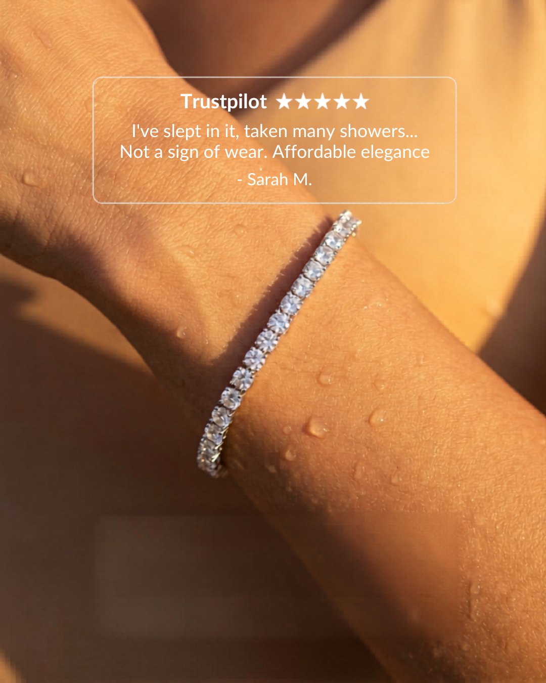 Amora Tennis Bracelet