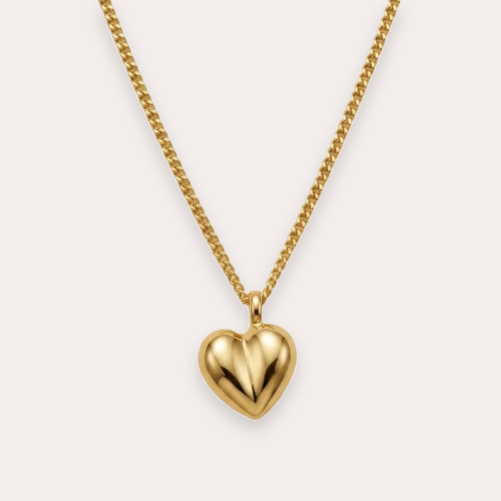 The Amora Sterling Heart, Gold