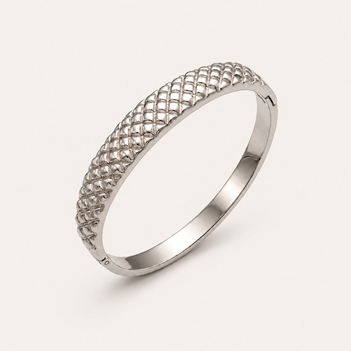 The Amora Quilted Bangle