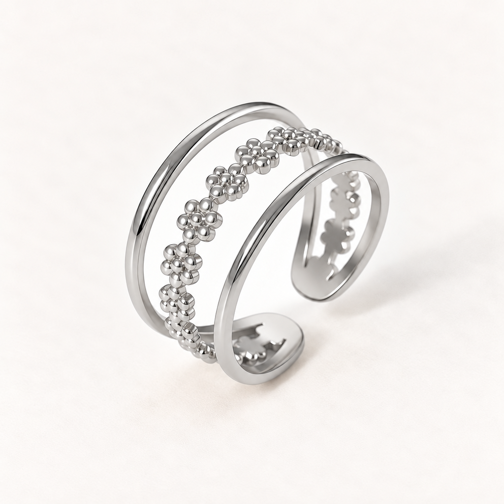 Tender ring in silver #Color_Silver