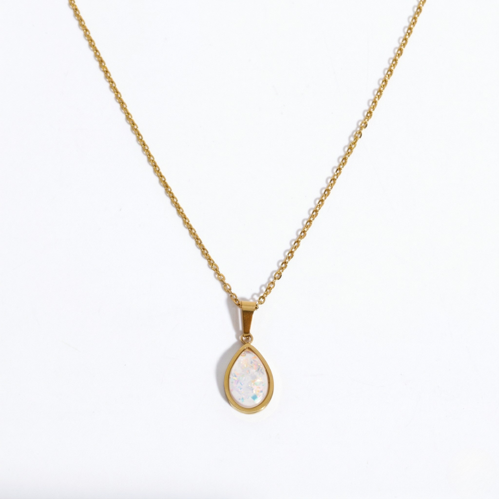 Opaline Pendant Necklace
