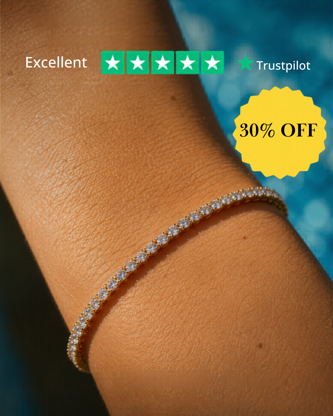 Amora Tennis Bracelet