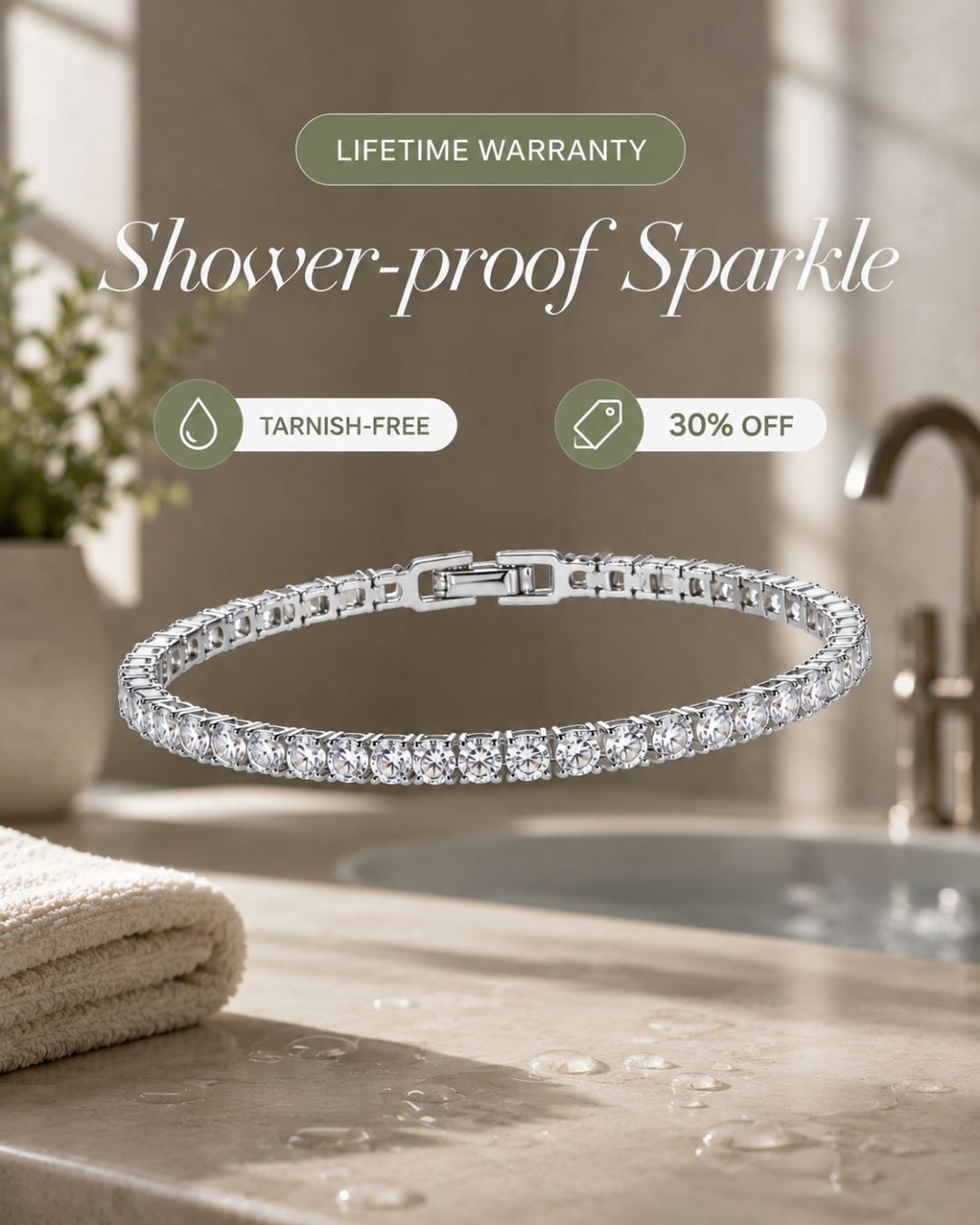 Amora Tennis Bracelet