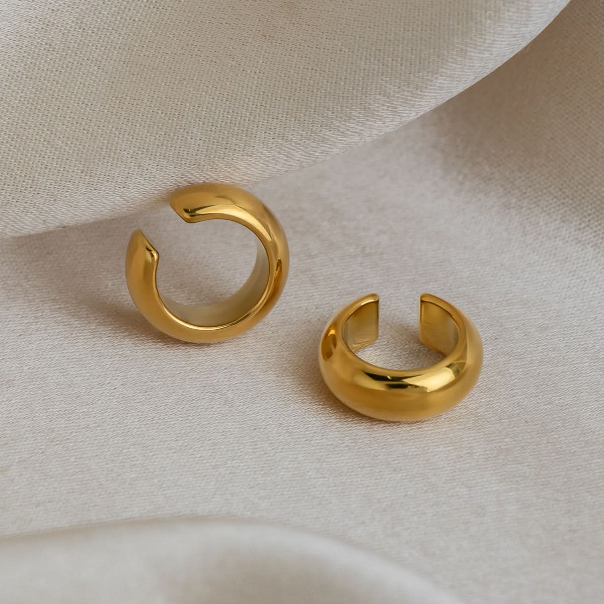 The Amora Dome Ear Cuffs
