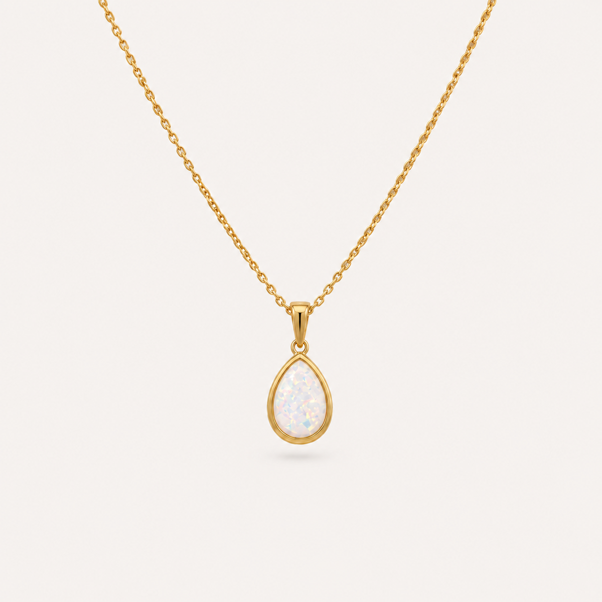 Opaline Pendant Necklace