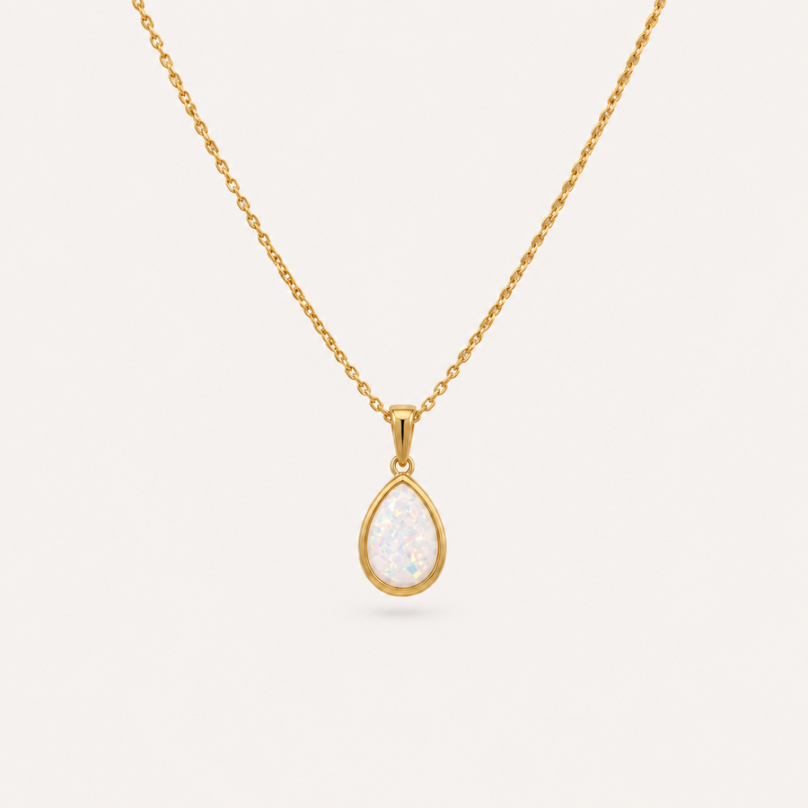Opaline Pendant Necklace