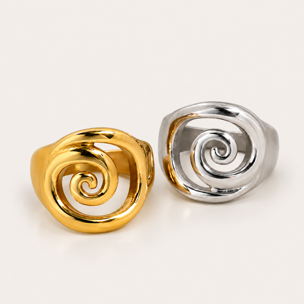 The Amora Spiral Ring