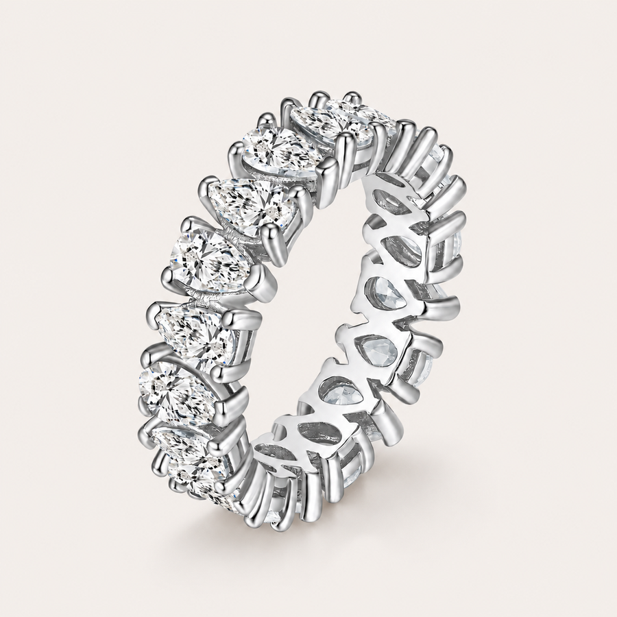 The Amora Sterling Eternity Ring