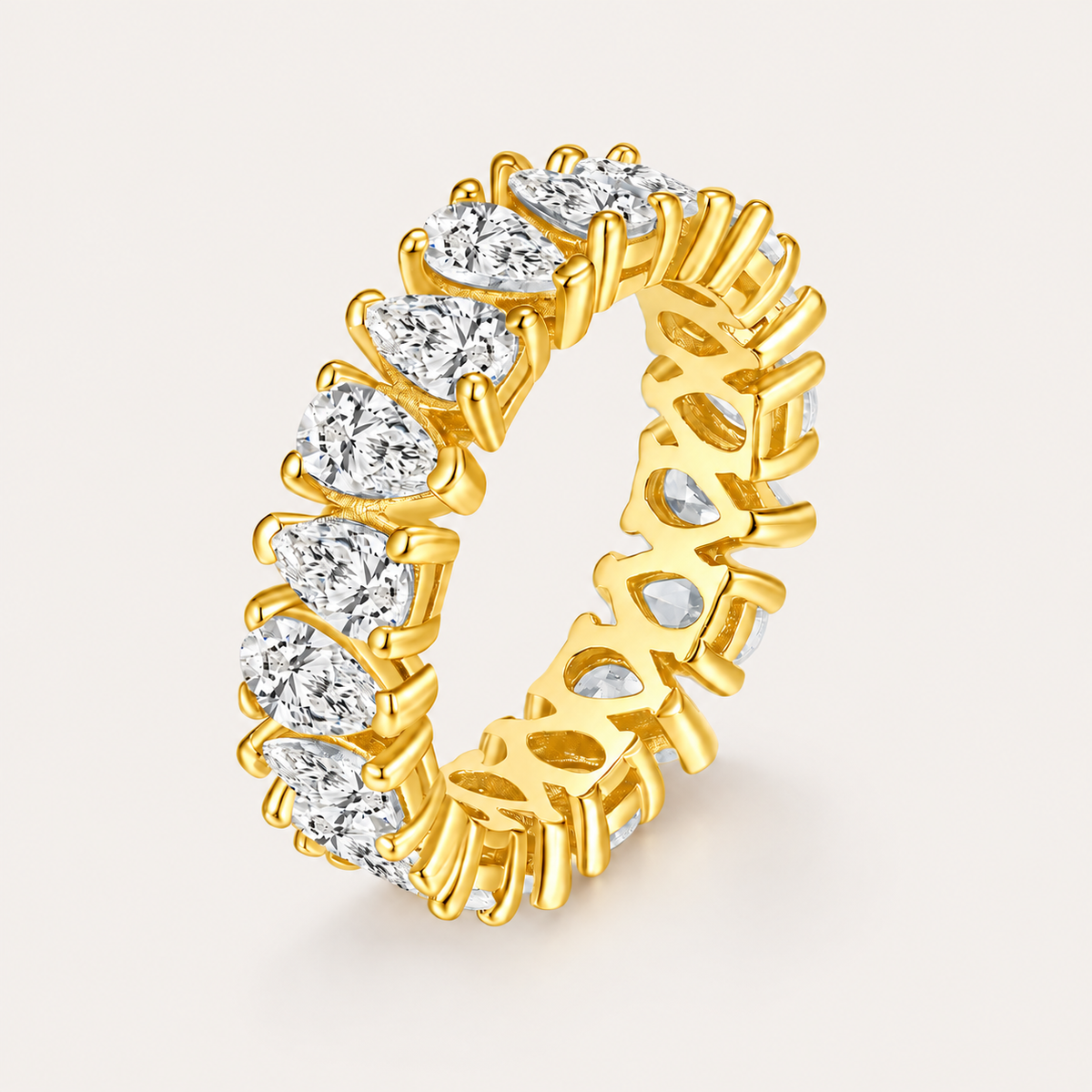 The Amora Sterling Eternity Ring