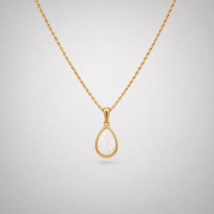 Opaline Pendant Necklace