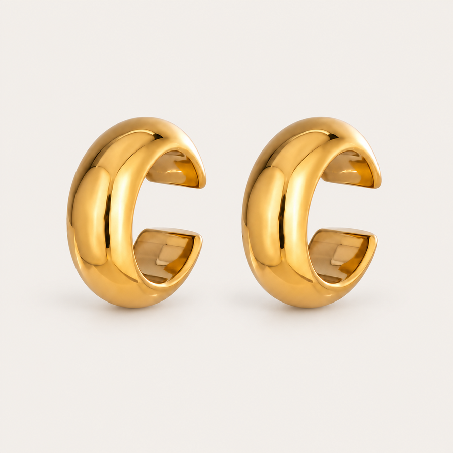 The Amora Dome Ear Cuffs