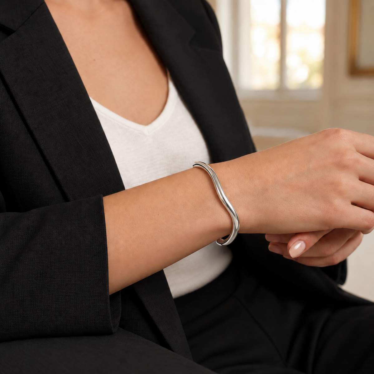The Amora Wave Cuff