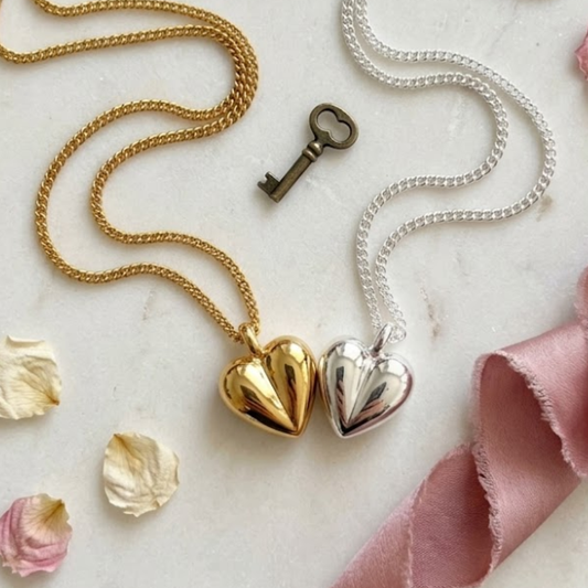 The Amora Sterling Heart