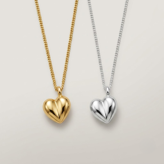 The Amora Sterling Heart