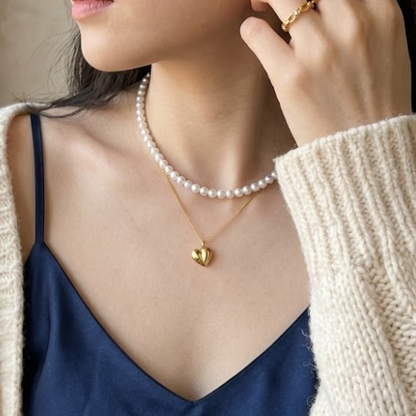 The Amora Sterling Heart