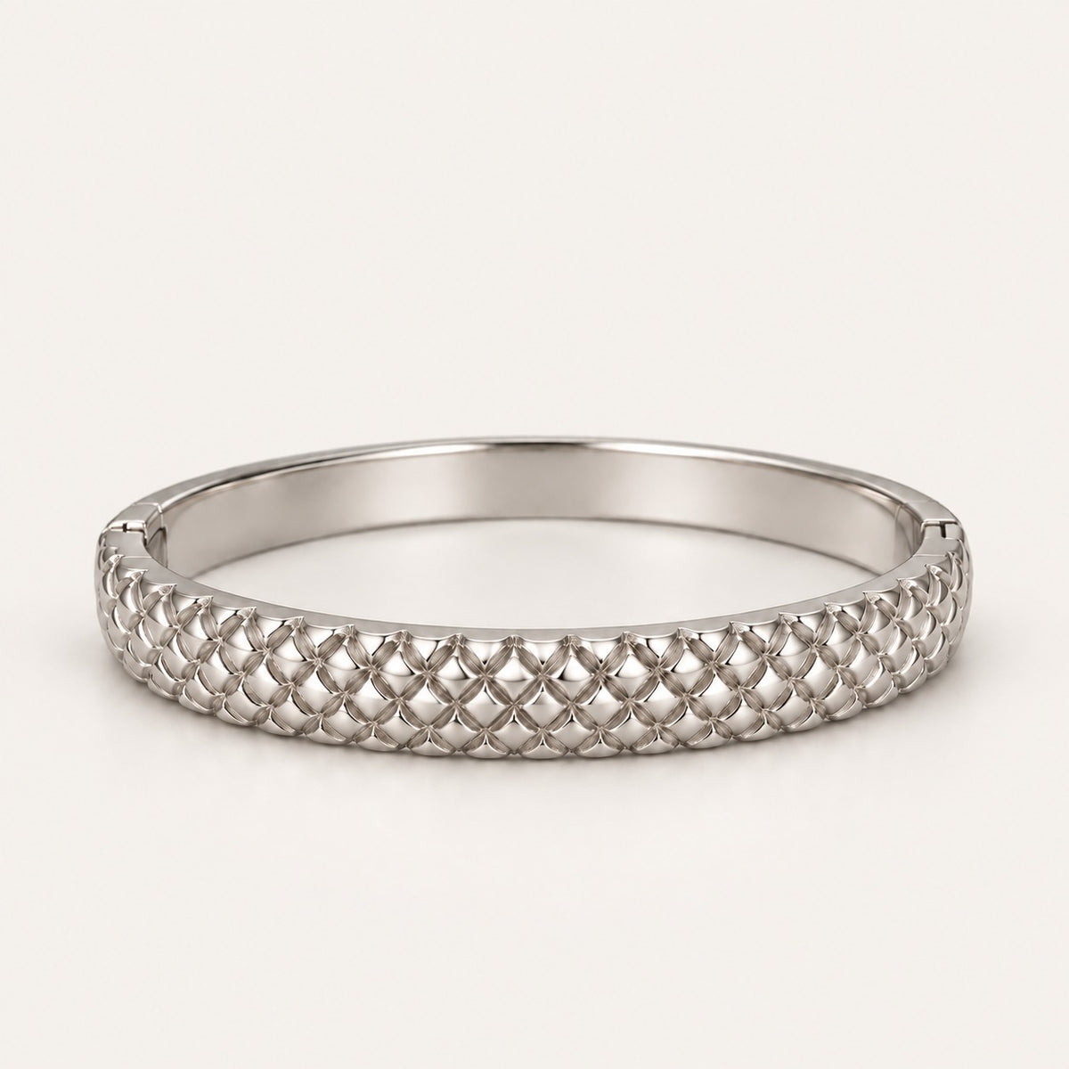 The Amora Quilted Bangle