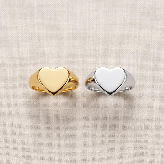 The Amora Heart Signet